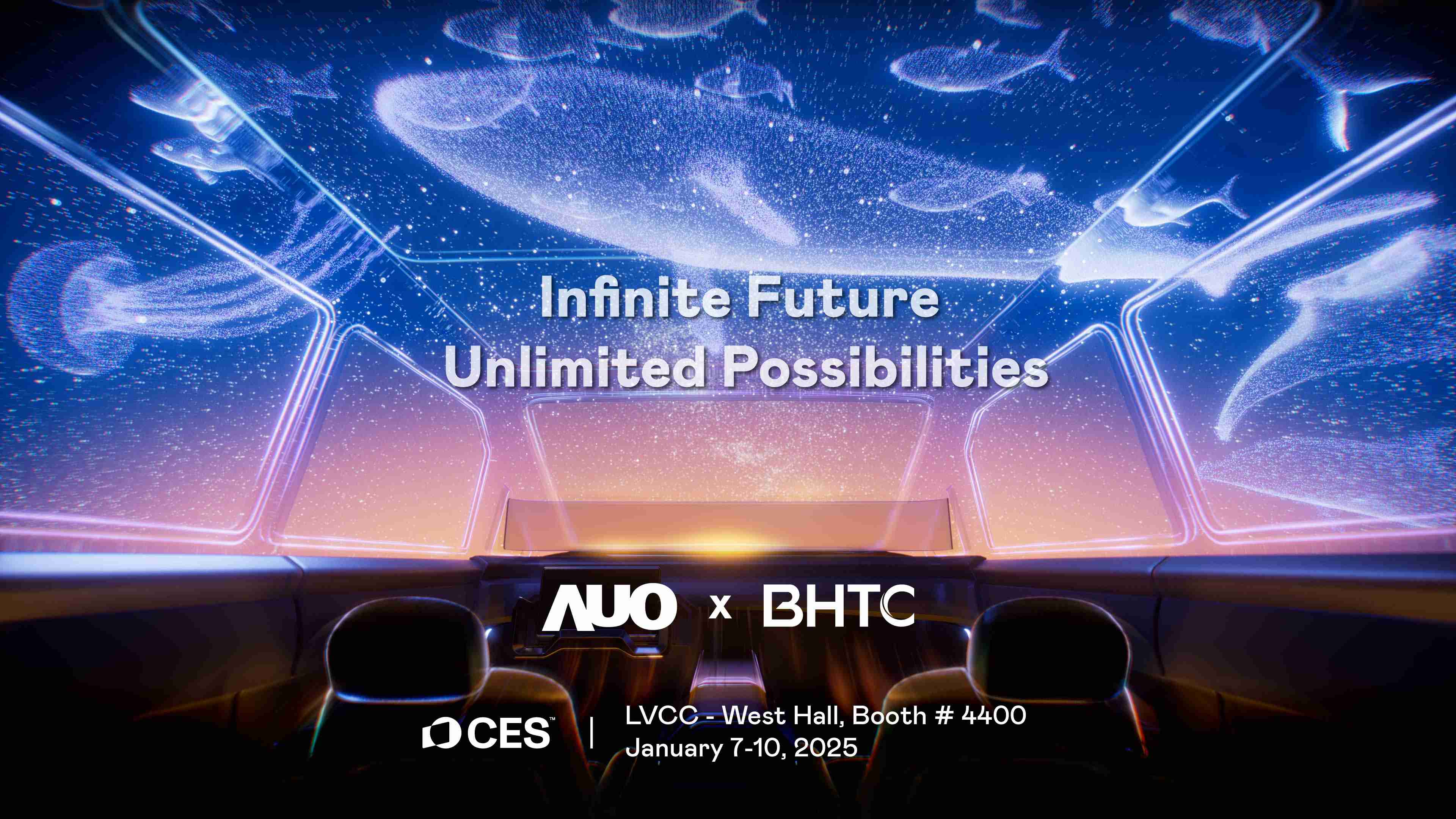 万利以Infinite Future, Unlimited Possibilies为主题，，，联合BHTC于CES 2025扩大规模展出
